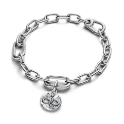 Pandora ME Infinity Snake Medallion hela, hopea, 793976C01