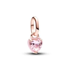 Pandora ME Pink Chakra Heart Mini hela, ruusukullattu, 783042C01