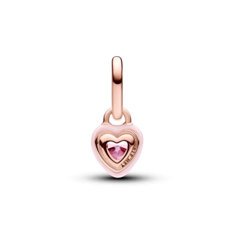 Pandora ME Pink Chakra Heart Mini hela, ruusukullattu, 783042C01