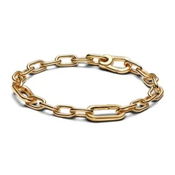 Pandora ME Small-Link Chain rannekoru, keltakullattu, 569662C00