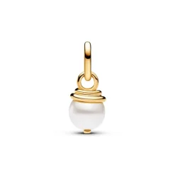 Pandora ME Snake Pearlescent Mini hela, keltakullattu, 763375C01