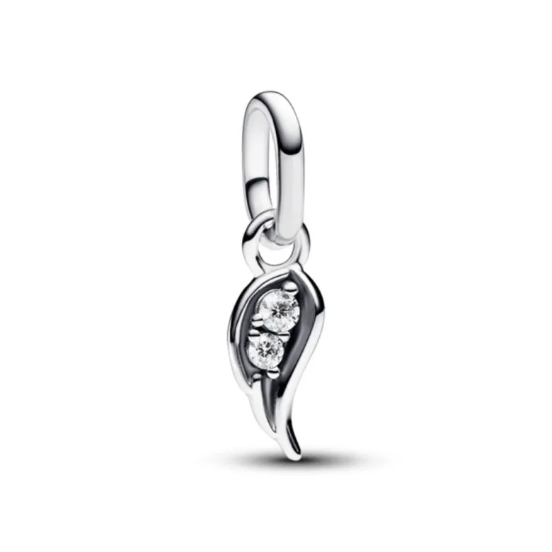 Pandora ME Sparkling Angel Wing Mini hela, hopea, 793041C01