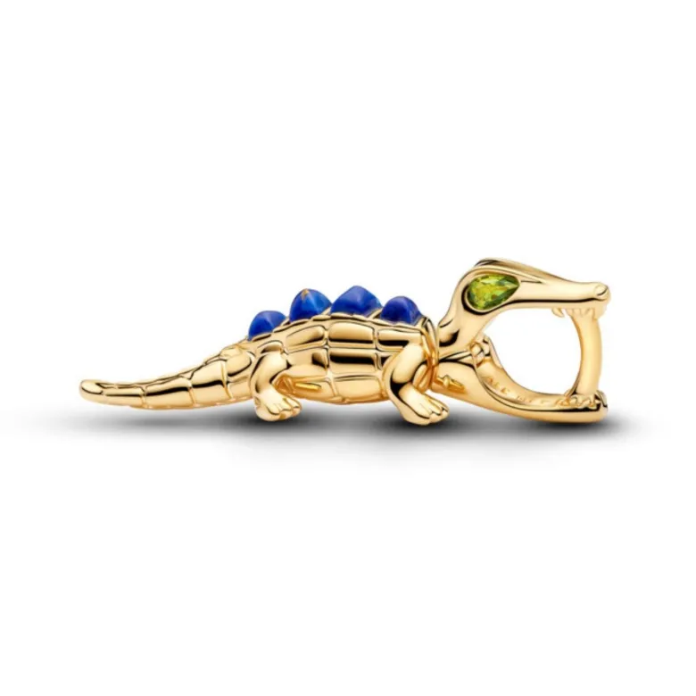 Pandora Moments Alligator hela, keltakullattu, 764624C01