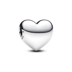 Pandora Moments Be Love Engravable Large Heart hela, hopea, 793440C00