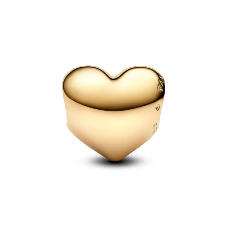 Pandora Moments Be Love Engravable Heart hela, keltakullattu, 763439C00