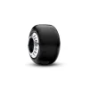 Pandora Moments Black Mini Murano Glass hela, hopea, 793117C00