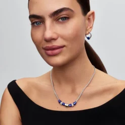 Pandora Moments Blue Fish Mini hela, hopea, 794899C01