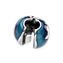 Pandora Moments Blue Globe lukkopala, hopea, 799429C01