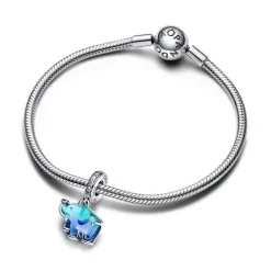 Pandora Moments Blue Murano Glass Elephant hela hopea 793339C01