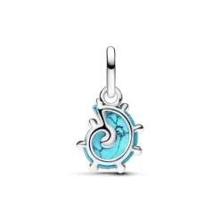 Pandora Moments Blue Murano Glass Sea Snail hela, hopea, 793900C01