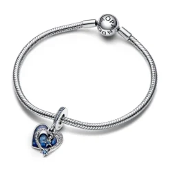 Pandora Moments Celestial Shooting Star Heart hela, hopea, 792356C01