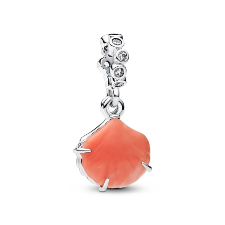 Pandora Moments Coral-coloured Shell Double hela, hopea, 793821C01
