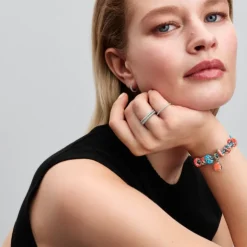 Pandora Moments Coral Ocean hela, hopea, 793897C01