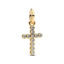 Pandora Moments Cross hela, keltakullattu, 764063C01