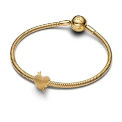 Pandora Moments Cupid Heart hela, keltakullattu, 763666C00