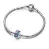 Pandora Moments Curved Feather & Pave lukkopala, hopea, 792552C01