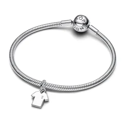 Pandora Moments Engravable Soccer Shirt hela, hopeaa, 794708C01