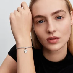 Pandora Moments Engravable Soccer Shirt hela, hopeaa, 794708C01