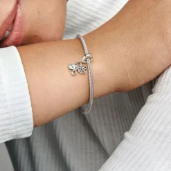 Pandora Moments Family Infinity Triple Dangle hela, hopea, 792201C01