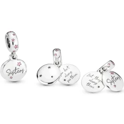 Pandora Moments Forever Sisters hela, hopea, 798012FPC