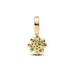 Pandora Moments Four Leaf Clover hela, keltakullattu, 762751C01