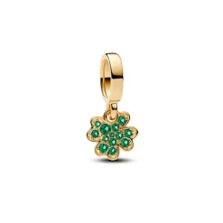 Pandora Moments Four Leaf Clover hela, keltakullattu, 762751C01