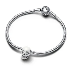 Pandora Moments Glow-in-the-dark Sparkling Skull hela, hopea, 792811C01