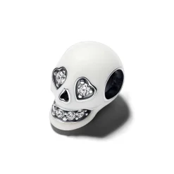 Pandora Moments Glow-in-the-dark Sparkling Skull hela, hopea, 792811C01