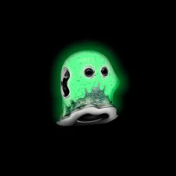 Pandora Moments Glow-in-the-dark Boo Ghost hela, hopea, 793404C01