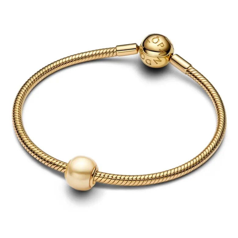 Pandora Moments Golden hela, keltakullattu, 763781C01