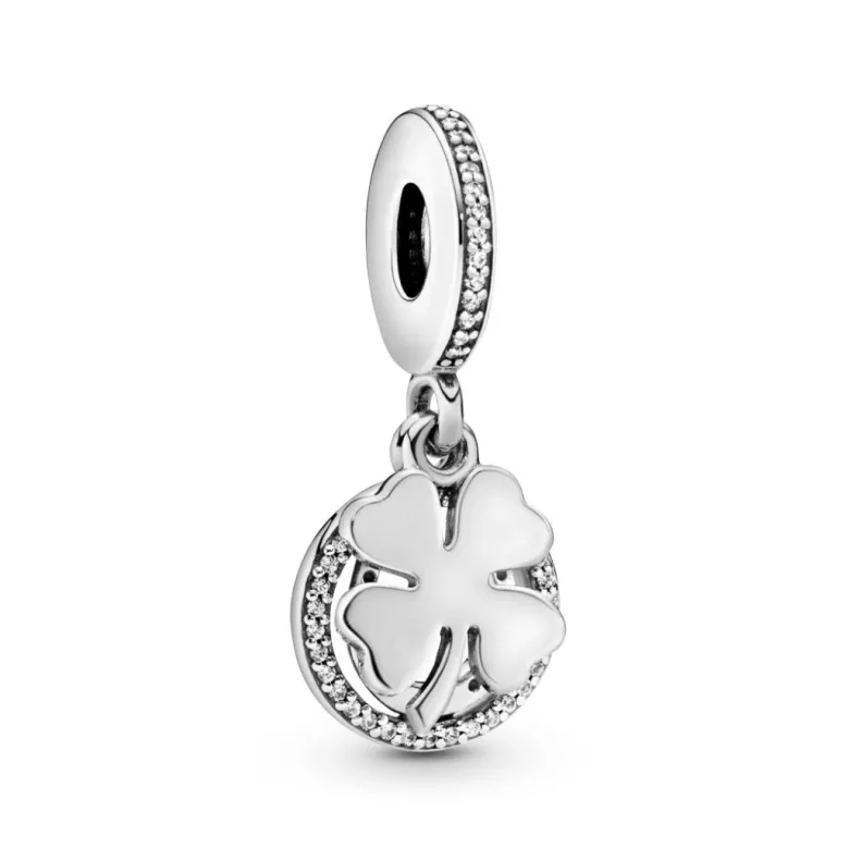 Pandora Moments Good Luck Charms hela, hopea, 792089CZ