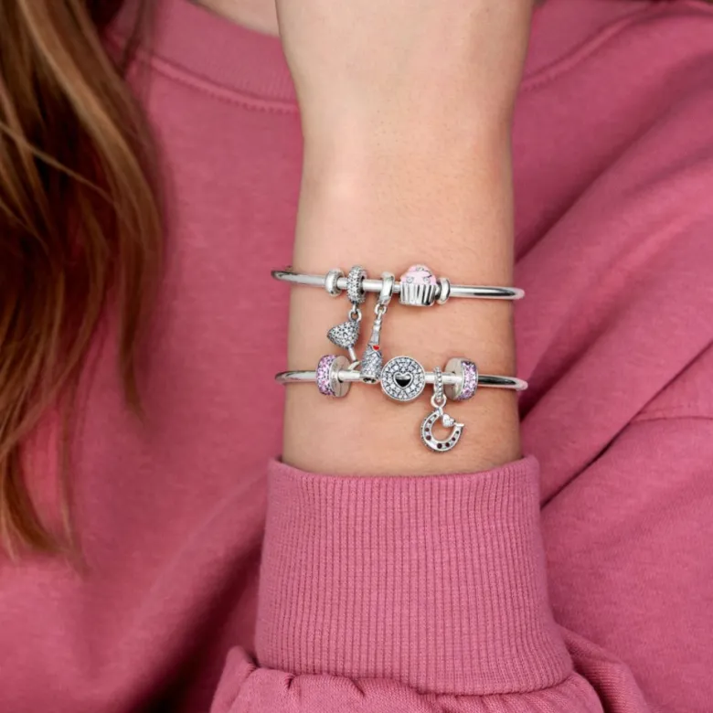 Pandora Moments Good Luck Horseshoe hela, hopea, 799157C01