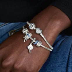 Pandora Moments Graduation Cap Dangle hela, hopea, 791892
