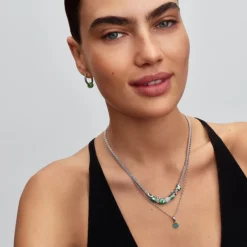 Pandora Moments Green Buttery Mini hela, hopea, 794783C01