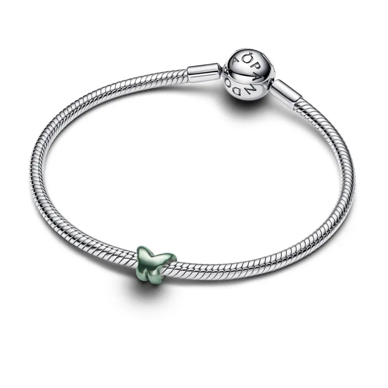 Pandora Moments Green Buttery Mini hela, hopea, 794783C01
