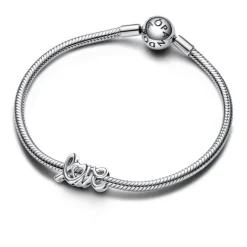 Pandora Moments Handwritten Love hela, hopea, 793055C00