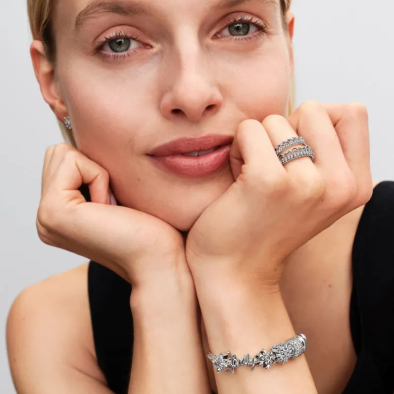 Pandora Moments Handwritten Family hela, hopea, 794250C01