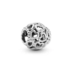 Pandora Moments Hearts All Over hela, hopea, 790964