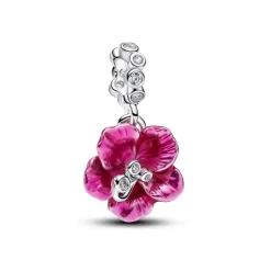 Pandora Moments Hibiscus hela, hopeaa, 794698C01