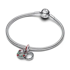 Pandora Moments Holiday Wreath Double hela, hopea, 794238C01