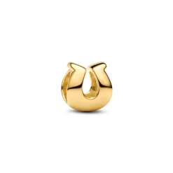 Pandora Moments Horseshoe mini hela, keltakullattu, 764517C00