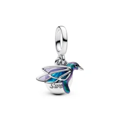 Pandora Moments Hummingbird Double hela, hopea, 793746C01