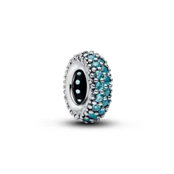 Pandora Moments Ice Blue Stone Spacer, hopeaa, 791359C01