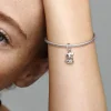 Pandora Moments Labrador Puppy Dog hela, hopea, 798009EN16