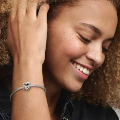Pandora Moments Love You Mom Infinity Heart hela, hopea, 798825C00