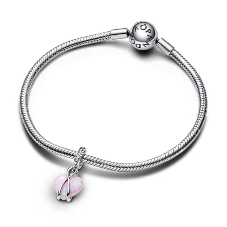 Pandora Moments Mom Opalescent Heart hela, hopea, 793202C01