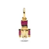 Pandora Moments Moveable Nutcracker hela, keltakullattu, 763583C01