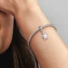 Pandora Moments Murano Glass Pink Sea Turtle hela, hopea, 798939C02