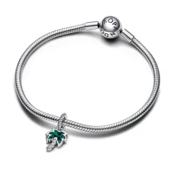 Pandora Moments Opalescent Green Palm Tree hela, hopea, 793352C01