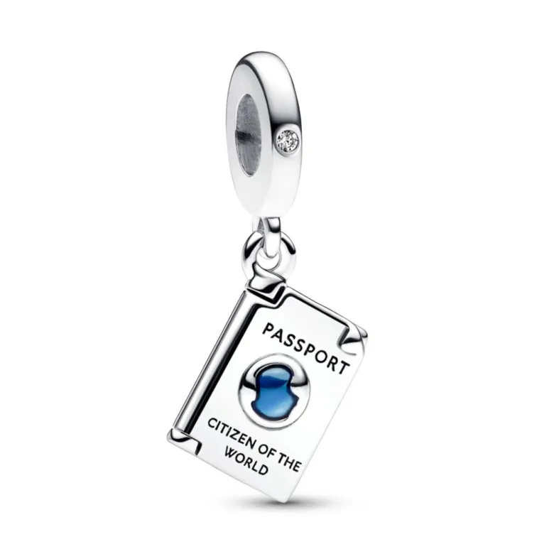 Pandora Moments Openable Passport hela, hopea, 792680C01